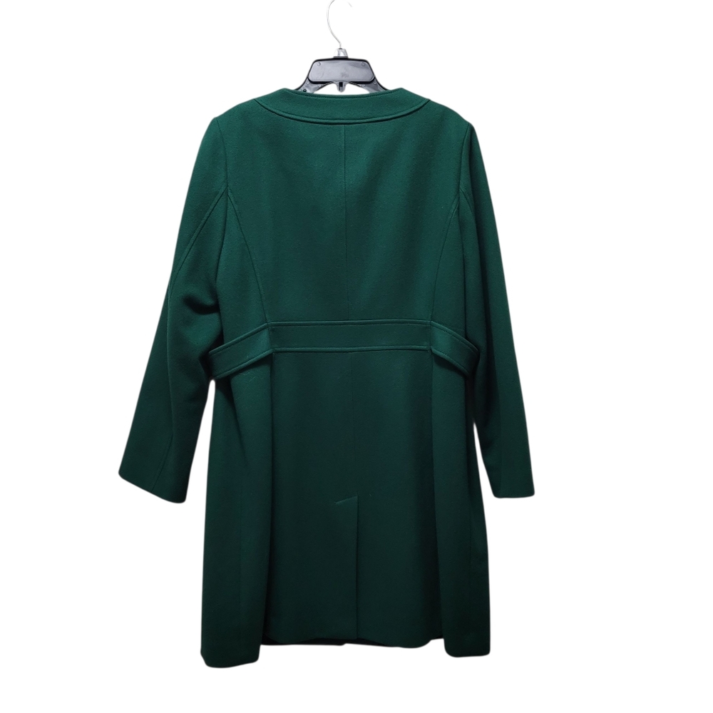 Banana Republic Wool Blend A-line Republic Green Coat - XL - Picture 5 of 10